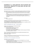 Samenvatting Genderstudies (B-KUL-S0B88A)