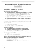 Genderstudies samenvatting: Vrouwenwerk - Veerle Draulans 