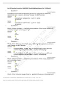 SOC 300 Midterm Exam  Midterm Exam Part 1 (20 Questions and Answers)