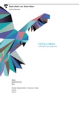 Digitale media concept en creatie portfolio