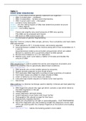 Topic 7 summary notes (A Level Biology Edexcel B)