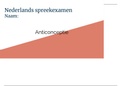 Nederlands spreekexamen - Anticonceptie