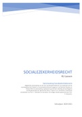 Samenvatting Socialezekerheidsrecht (Bachelor Rechten/Master ERB, Prof. P. Schoukens), onderdeel van 'Arbeids- en socialezekerheidsrecht'