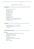 Eigen cursus / samenvatting Module Gynaecologie