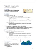 Samenvatting Wegwijs in uw Gemeente