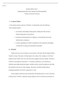 C717 Task 1.docx  C717  Business Ethics Task 1:  Organizational Ethics and Corporate Social Responsibility  Western Governors University  A.  Corporate Policies  As the human resources director of TechFite, I would quickly create the following three corpo