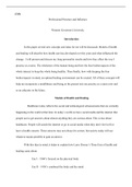 C351 Paper  Health and Healing 2  3 .docx    C351  Professional Presence and Influence  Western Governors University  Introduction  In this paper several new concepts and ideas for me will be discussed. Models of health and healing will describe how healt