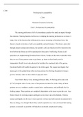 C304task1finalrevision.docx  C304  Professional Accountability  C304  Western Governors University  Task 1: Professional Accountability  The nursing profession is full of extraordinary people who made an impact through the centuries. Nursing theorists led