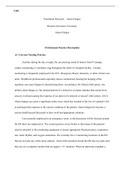 C301 Translational Research Revision   .doc  C301  Translation Research  €“ Alarm Fatigue  Western Governors University  Alarm Fatigue  Professional Practice Description  A1: Current Nursing Practice  Anytime during the day or night, the ear-piercing soun