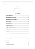 C227 Research Proposal 1.docx    C227  C227  Task 1: Research Proposal  Western Governors University   Table of Contents  Chapter 1: Introduction €¦ €¦ €¦ €¦ €¦ €¦ €¦ €¦ €¦ €¦ €¦ €¦ €¦ €¦ €¦ €¦ €¦ €¦ €¦ €¦ €¦ €¦ €¦ €¦...3  Education Related Research Topic