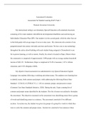 Assessment Evaluation Task 1.docx    Assessment Evaluation  Assessment for Student Learning KAT2 Task 1  Western Governors University  My instructional setting is an elementary Special Education self-contained classroom consisting of five male students wi