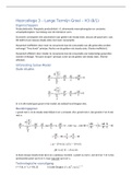 Aantekeningen Hoorcollege 3 - Macro-Economie