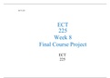 ECT225ProjectModule8  ECT 225  ECT 225  Week 8  Final Course Project  ECT 225  Find and record  the electrical  parameters for W04M  required by Part A, step 1:  Electrical Parameter                            Value (Unit)  Repetitive peak voltage (VRRM) 