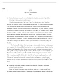 Task 4.docx    C375  C375  Survey of World History  Task 4  A.   Discuss the causes and results (i.e., cultural, political, and/or economic) of one of the following revolutions: American Revolution  After the American victory of the Seven Years  War, Brit