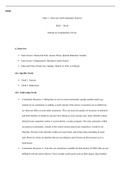 TASK3.D168.docx  D168  Task 3  €“ Interview and Community Sources  WGU  €“ D168  Schools as Communities of Care  A. Interview  ï‚·    Interviewee s Name/Job Title: Jessica Weise, Special Education Teacher  ï‚·    Interviewee s Organization: Sherman Centra