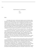 TASK 3 C801.docx  C801  Health Information Law and Regulations   C801  TASK 3  Part A  One mistake in the scenario is when the nurse abruptly stops Sue in the hallway telling her about an irate telephone message.  The nurse had a patient with her because 