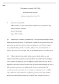 Performance Assessment Task 3 D168 second submission.docx  D168  Performance Assessment Task 3: D168  Western Governors University  Schools as Communities of Care-D168  A.        Interviewee s name and title:  William VanEtten, 11th grade math teacher at 