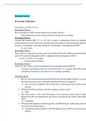 MBA 101 Bloomberg Answers Economic Indicators