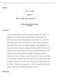 Week 7 COURSE PROJECT.docx  HSM542  Week 7: COURSE PROJECT   Keller Graduate School of Management  Health Rights and Responsibilities: HSM542  Introduction  There are numerous ethical issues with organ transplants, especially when it comes to the funding 