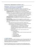 Samenvatting Staatsrecht hoorcolleges + werkgroepen, sem. 1