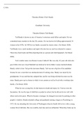 CJ416   Week6Assignment  .docx  CJ 416  Theodore Robert (Ted)  Bundy   Grantham University  Theodore Robert (Ted) Bundy  Ted Bundy is known as one of America™s notorious serial killers and rapist. He was committed many murders in the late 20th century. He