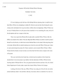 CJ402   WK3Assignment.docx    CJ 402  Ferguson, MO and the Michael Brown Shooting  Grantham University  CJ 402  If I were looking at only the facts of the Michael Brown shooting, then it would be clear that Officer Wilson was attempting to subdue Mr. Brow