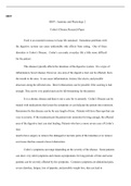 AP2  Research  Paper.docx  H05V  H05V: Anatomy and Physiology 2  Crohn™s Disease Research Paper  Food is an essential resource to keep life sustained.  Sometimes problems with the digestive system can cause undesirable side effects from eating.  One of th