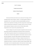 AH543   W8finalassignment.docx  AH543                                                                                   The 5 ˜P™s™ of Strategy  Grantham University (HCAD) Healthcare Strategic Management AHA543  The first part of the final exam for this c