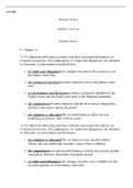 ACC450   W6Assignment.docx  ACC450  Problems Week 6  Grantham University  Problems Week 6  ï‚·   Chapter 11:  11-35. Match the following assertions with their associated description: (a) existence/occurrence, (b) completeness, (c) rights and obligations, 