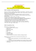 ATI Nutrition Proctored FR/ Part 1: General Notes/ Part 2: Focused Review Notes/ Part 3: ATI Rational with Additional/Supported Information/ Important ATI Proctored Guide