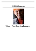        Urinary Tract Infection/Urosepsis    SKINNY Reasoning  Jean Kelly, 82 years old