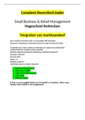 Theoretisch kader vergroten marktaandeel -  uit geslaagde scriptie 2020 - Hogeschool Rotterdam SBRM -  BMC, FOETSJE, VALUE PROPOSITION CANVAS, VALUEMAP  uitgewerkt