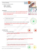 BIO290 - Week 1 - Chemical Bonding Worksheet {SOLVED}/ RATED A