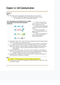 Hunter College Biol 102 Chapter 11 Cell Communication