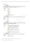 MCB 2289Module 5 quiz with answers