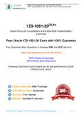 Oracle 1Z0-1081-20 Practice Test, 1Z0-1081-20 Exam Dumps 2021 Update