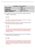 ECS1500 - Economics 1500 Assignment 02 Semester 01 & Semester 02 Year 2021