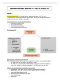 Samenvatting HRM Arbeidsrecht 4 - Ontslagrecht