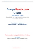 DumpsPanda New Realise Authentic Oracle 1Z0-1034-20 Dumps PDF