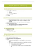 Deel 4 : Optimale aanwending - Waarderen: residentiële markt - 1VAS - HOGENT - M. Paelinck