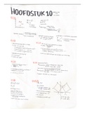 Samenvatting wiskunde B vectoren H10 (deel 2  getal en ruimte)