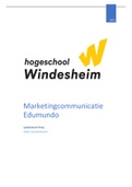 Samenvatting Marketingcommunicatie Edumundo