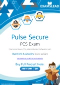Pulse Secure PCS Dumps - Getting Ready For The Pulse Secure PCS Exam