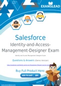 Salesforce Identity-and-Access-Management-Designer Dumps - Getting Ready For The Salesforce Identity-and-Access-Management-Designer Exam