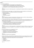 NR 504 :LEADERSHIP EXAM 1 (100% CORRECT )FAQ  2021 GUIDE 