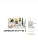 Samenvatting VPR periode 3 inhaalonderwijs