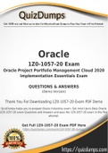 1Z0-1057-20 Dumps - Way To Success In Real Oracle 1Z0-1057-20 Exam