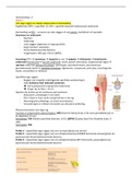 Samenvatting alle vakken periode 1.3 Fontys fysiotherapie