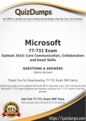 77-731 Dumps - Way To Success In Real Microsoft 77-731 Exam