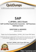 C_BYD01_1811 Dumps - Way To Success In Real SAP C_BYD01_1811 Exam